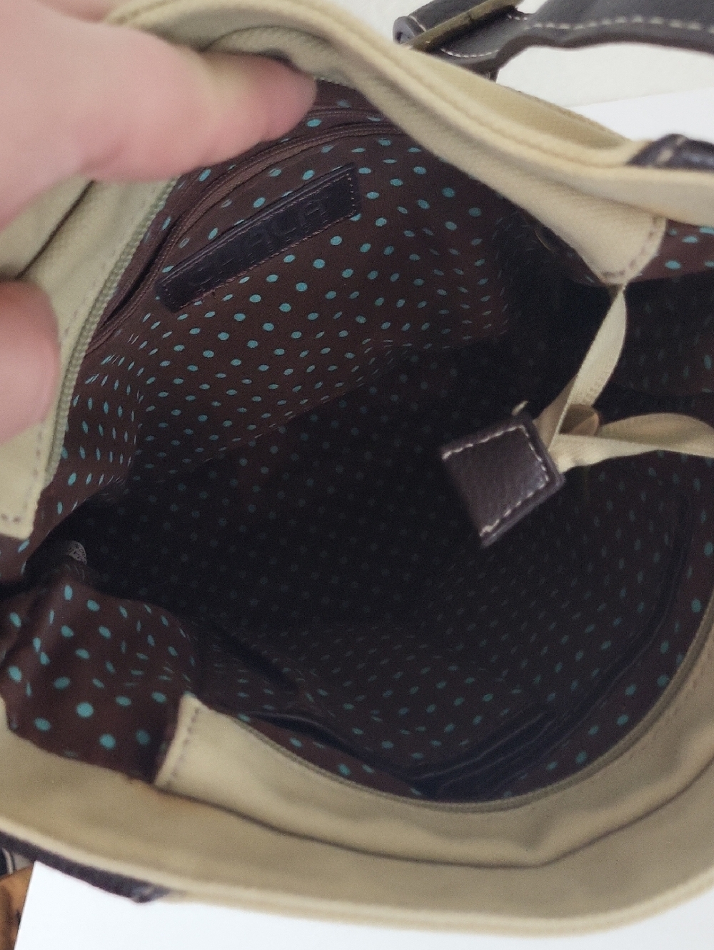 Chala Bird Canvas Crossbody Bag Purse - Picture 5 of 13